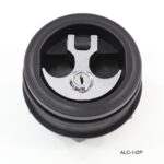 T-H Marine Anchor Handle Lid Lock-Black Base-Chrome